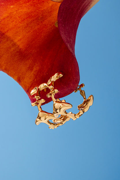 The Shroom Hoop Earrings 
