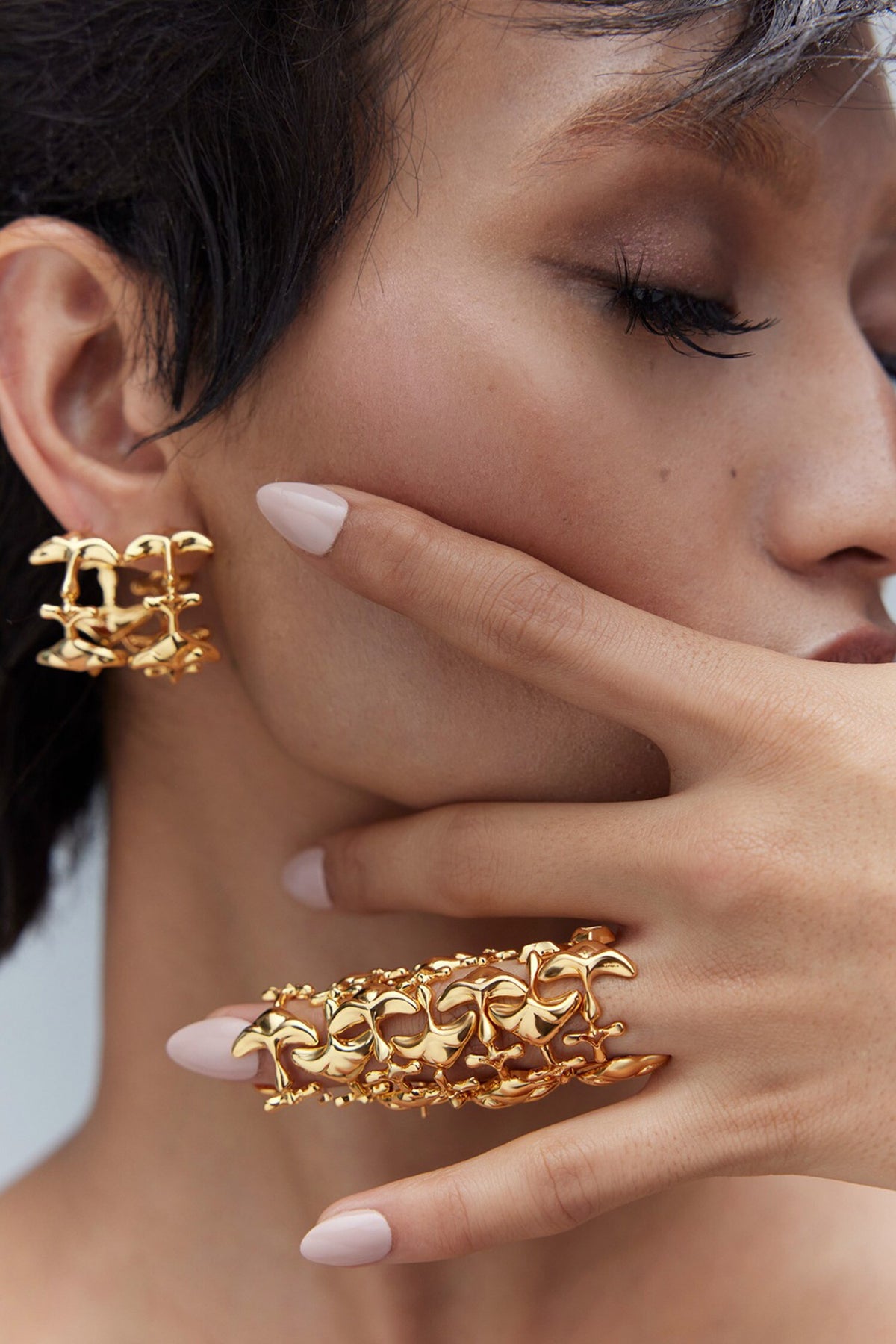 The Shroom Hoop Earrings 