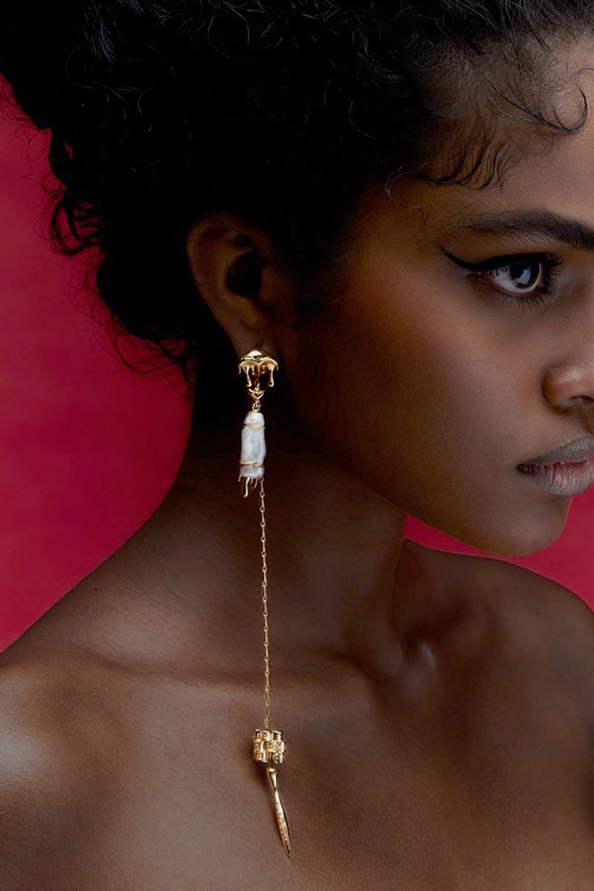 The Shroom Shoulder Grazers Earrings 