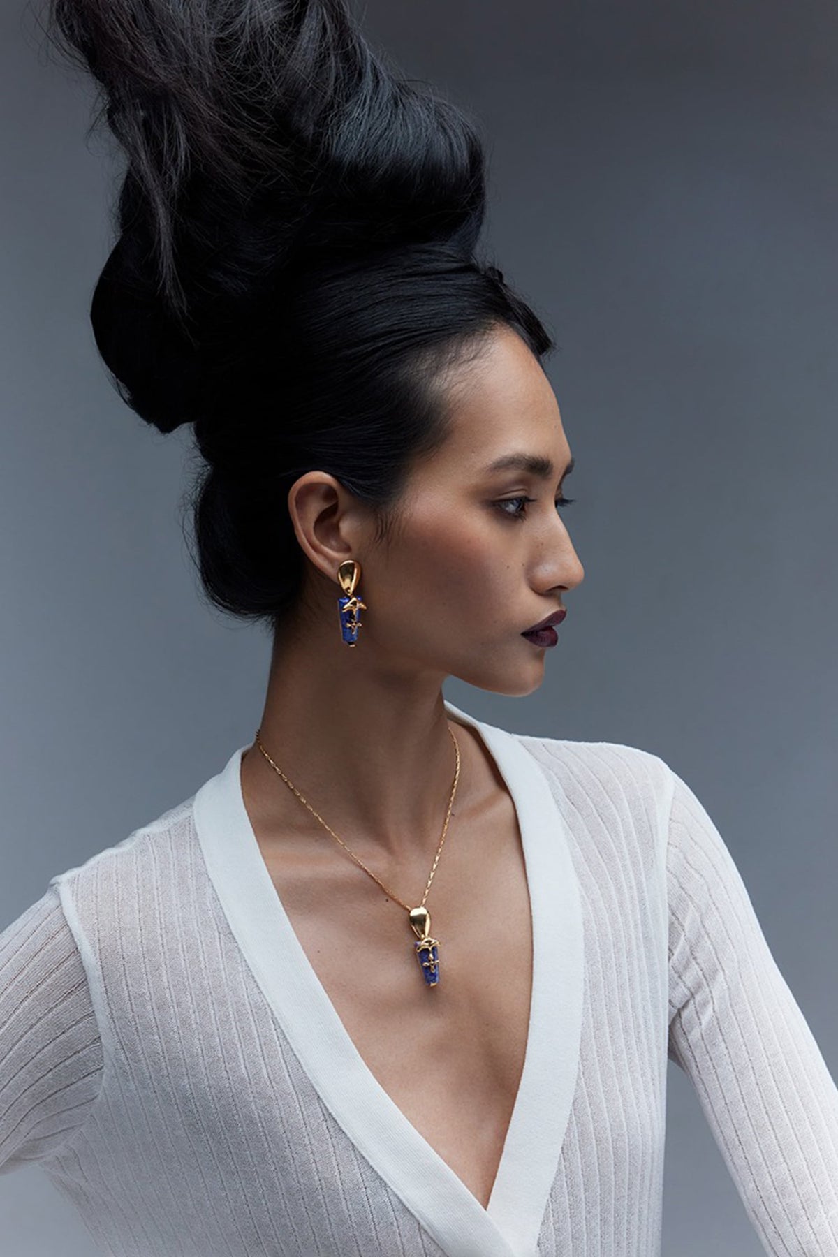 The Lazuli Sculpt Earrings 
