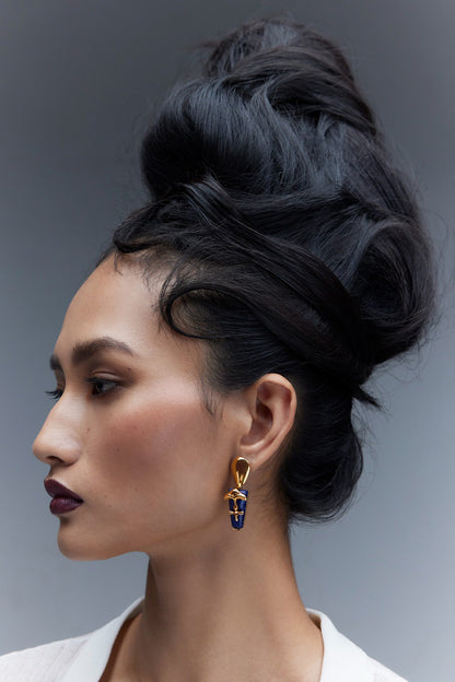The Lazuli Sculpt Earrings 