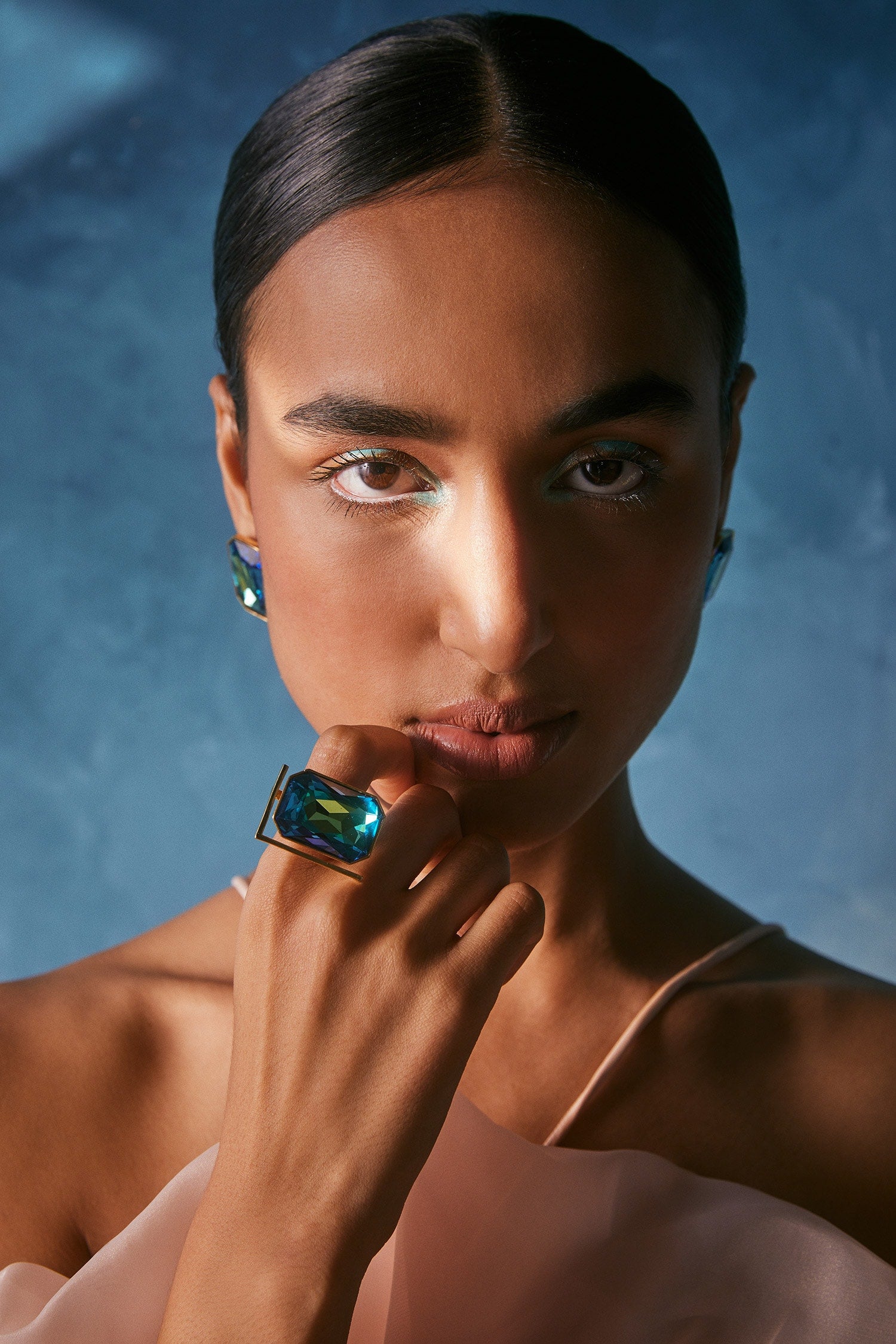 Radiance Swarovski Embellished Cocktail Ring 
