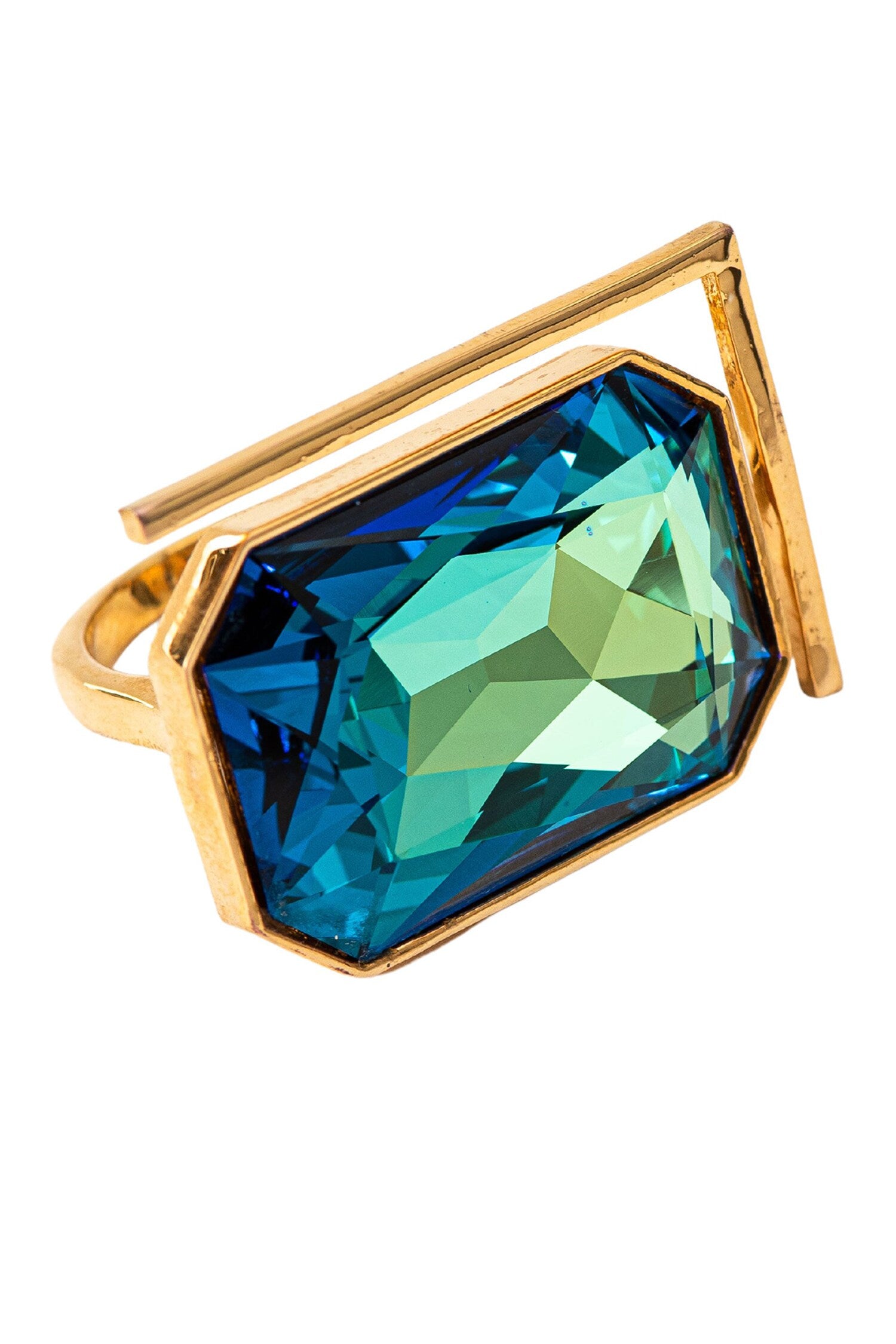 Radiance Swarovski Embellished Cocktail Ring 
