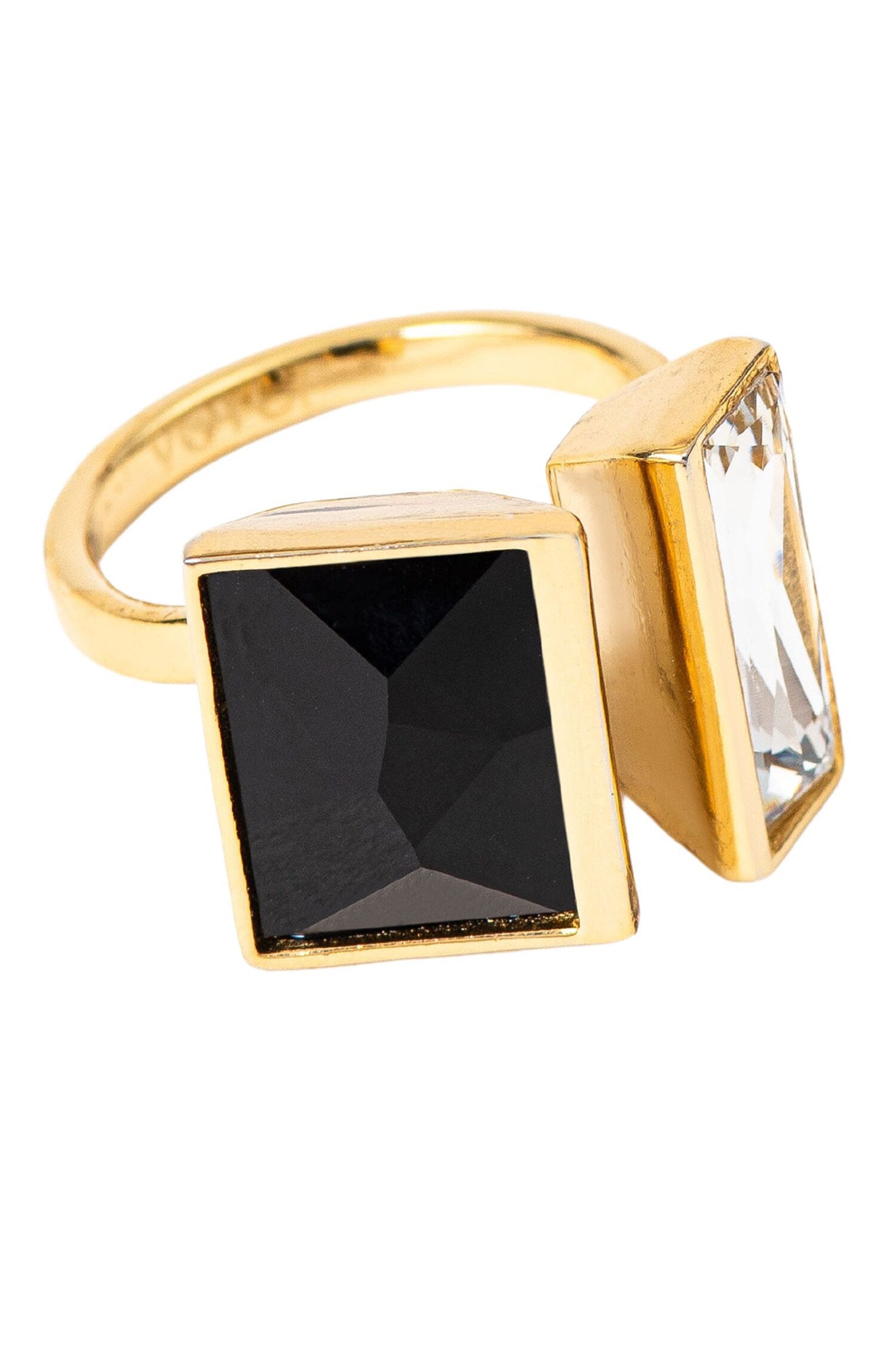 Stellar Swarovski Embellished Geometric Ring 