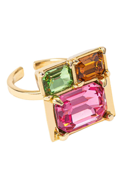 Elysian Swarovski Embellished Ring 