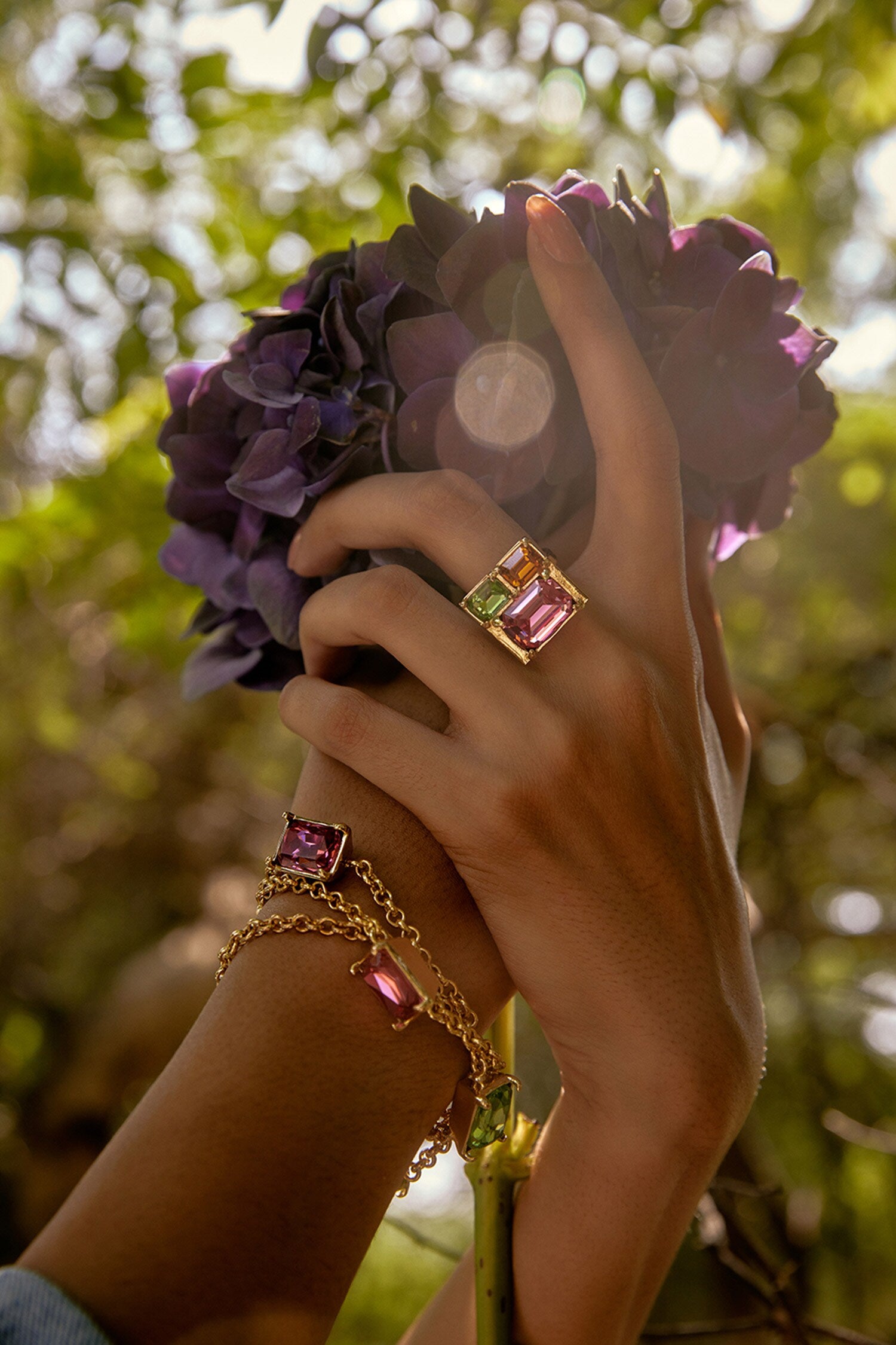 Elysian Swarovski Embellished Ring 