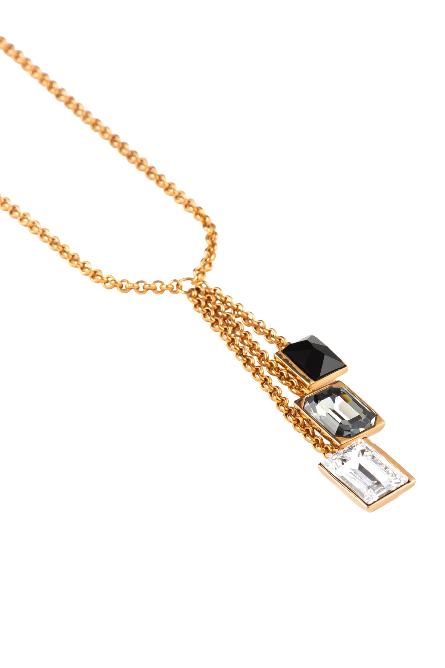 Perseid Swarovski Embellished Pendant Necklace 