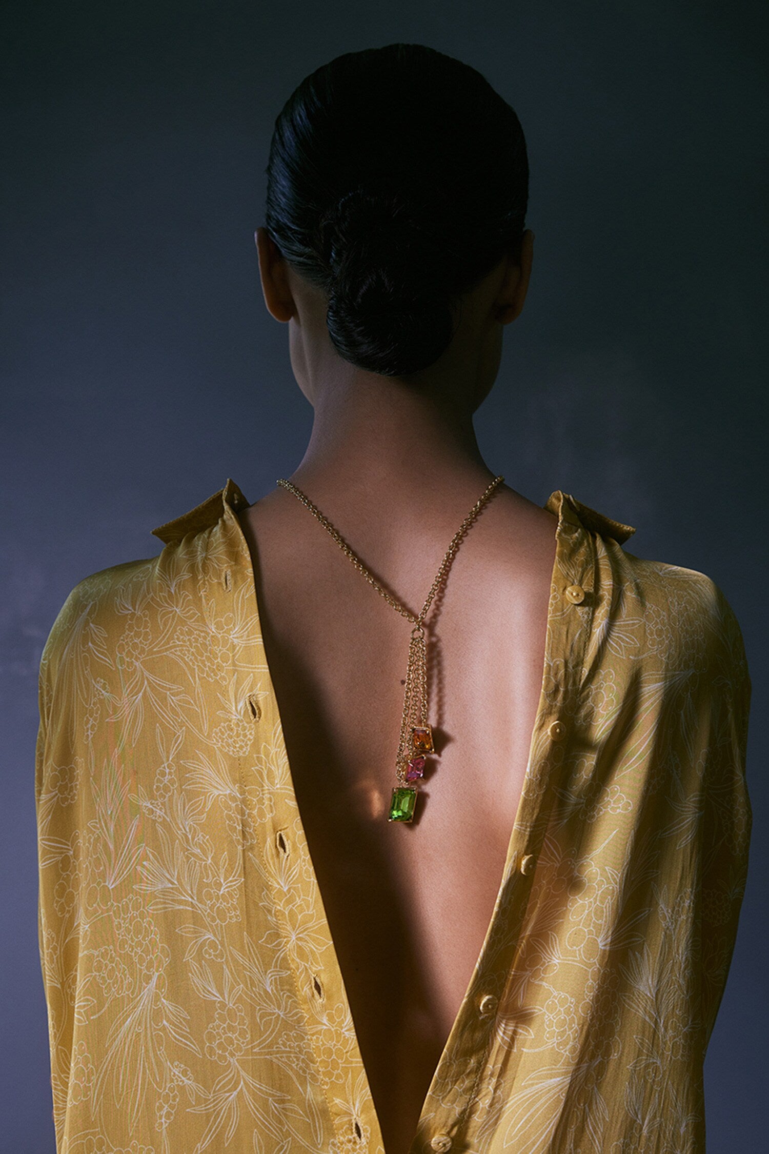 Perseid Swarovski Embellished Necklace 