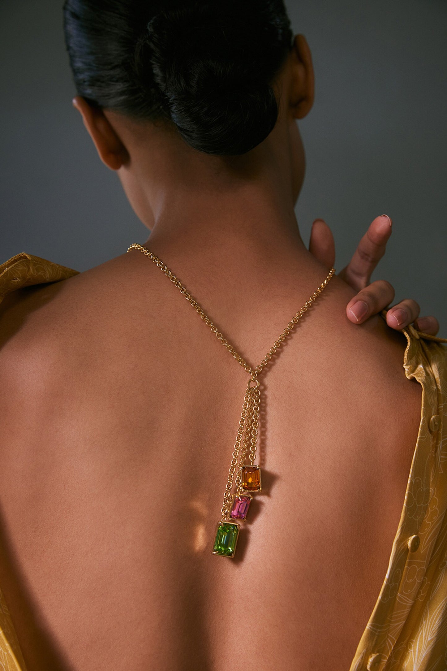 Perseid Swarovski Embellished Necklace 
