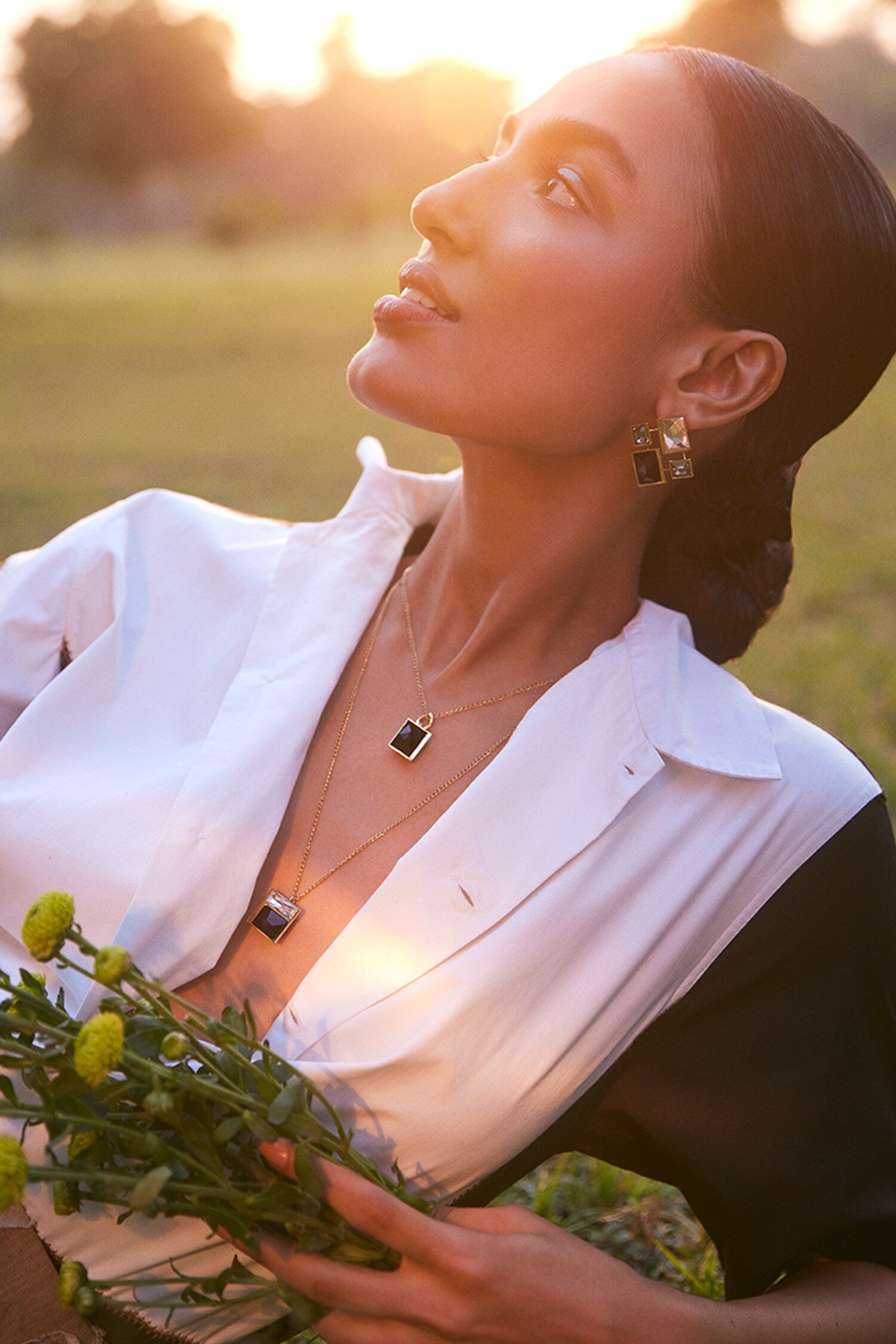 Sirius Swarovski Embellished Necklace 