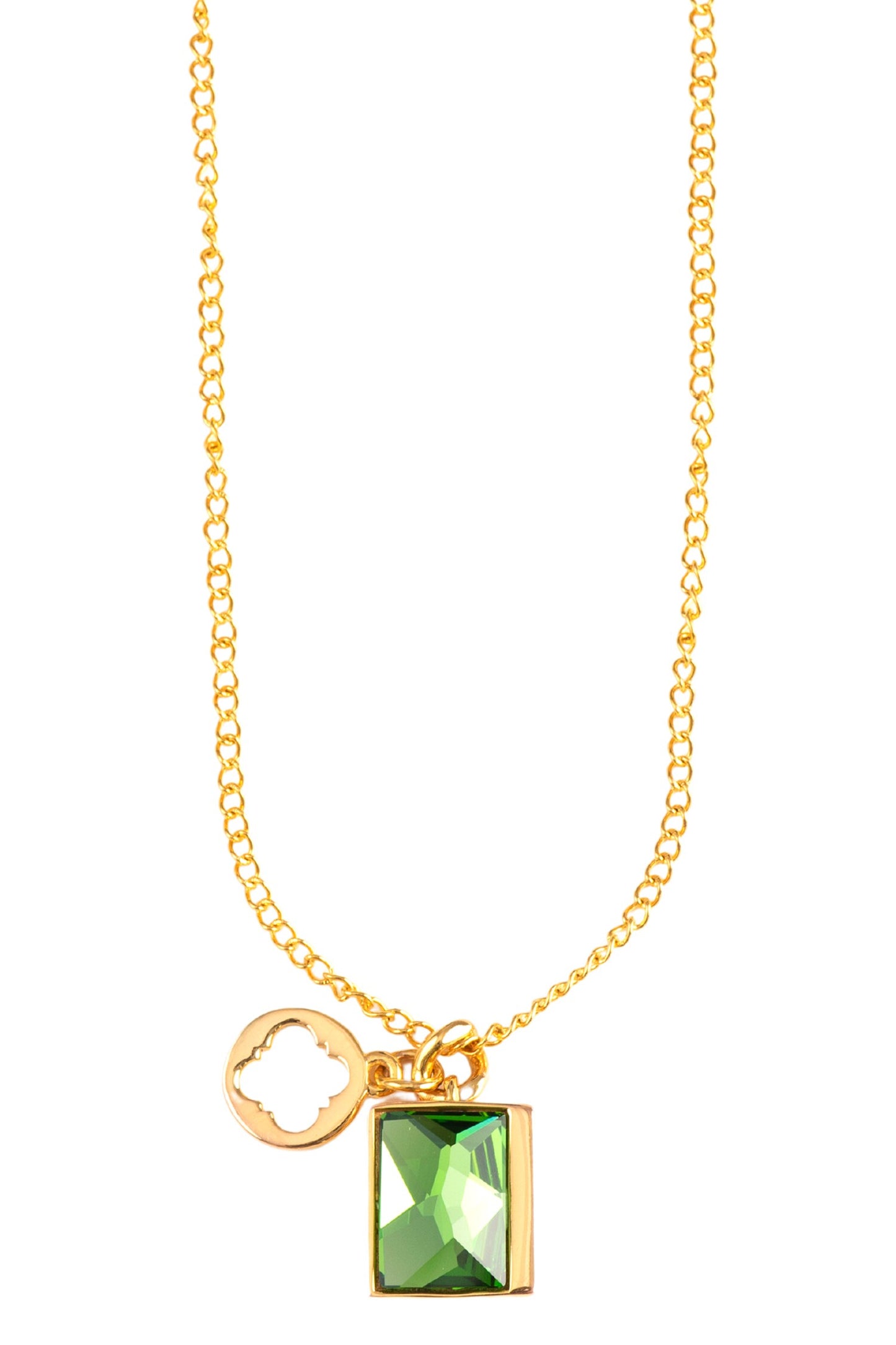 Sirius Contrast Swarovski Embellished Necklace 