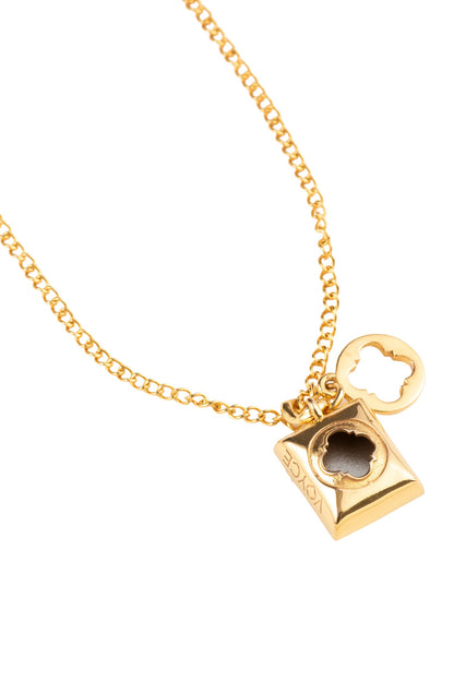 Sirius Contrast Swarovski Embellished Necklace 