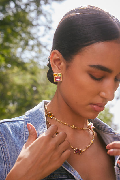 Elysian Swarovski Embellished Studs 