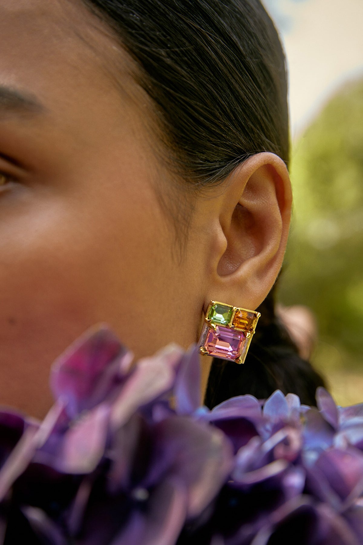 Elysian Swarovski Embellished Studs 