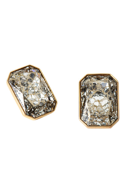 Radiance 18k Gold Plated Stud Earrings 