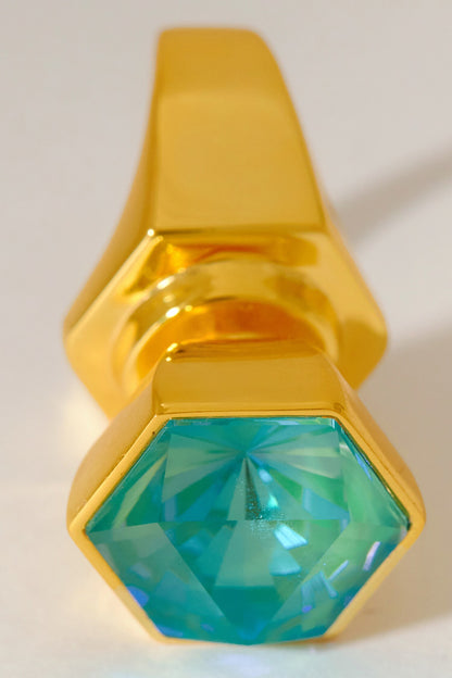 Hexa Swarovski Embellished Ring 