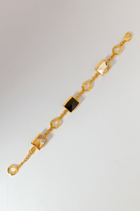 Elysian Swarovski Embellished Chain Bracelet 