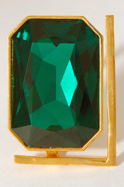 Radiance Swarovski Geometric Ring 