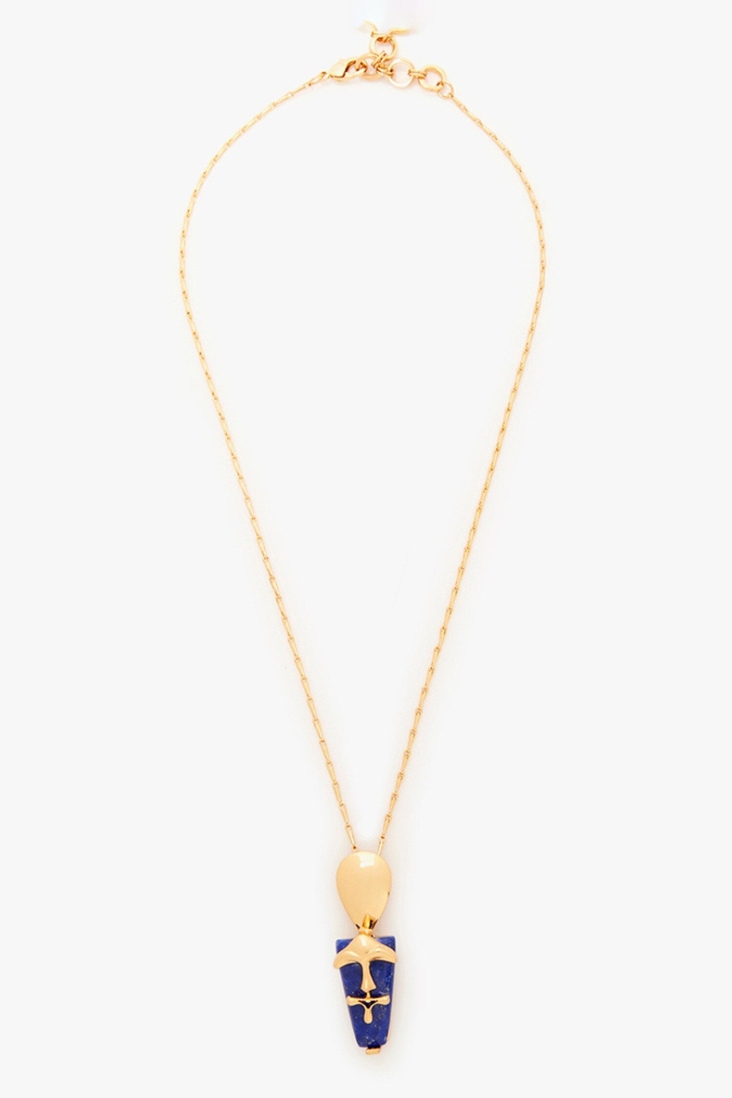 The Lazuli Sculpt Pendant Necklace 