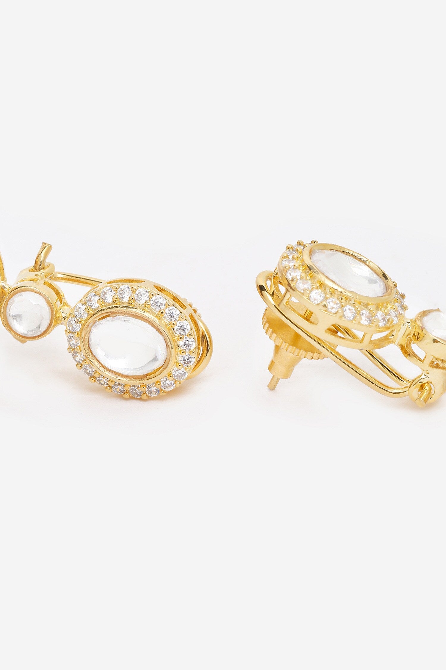 Kundan Embellished Dangler Earrings 