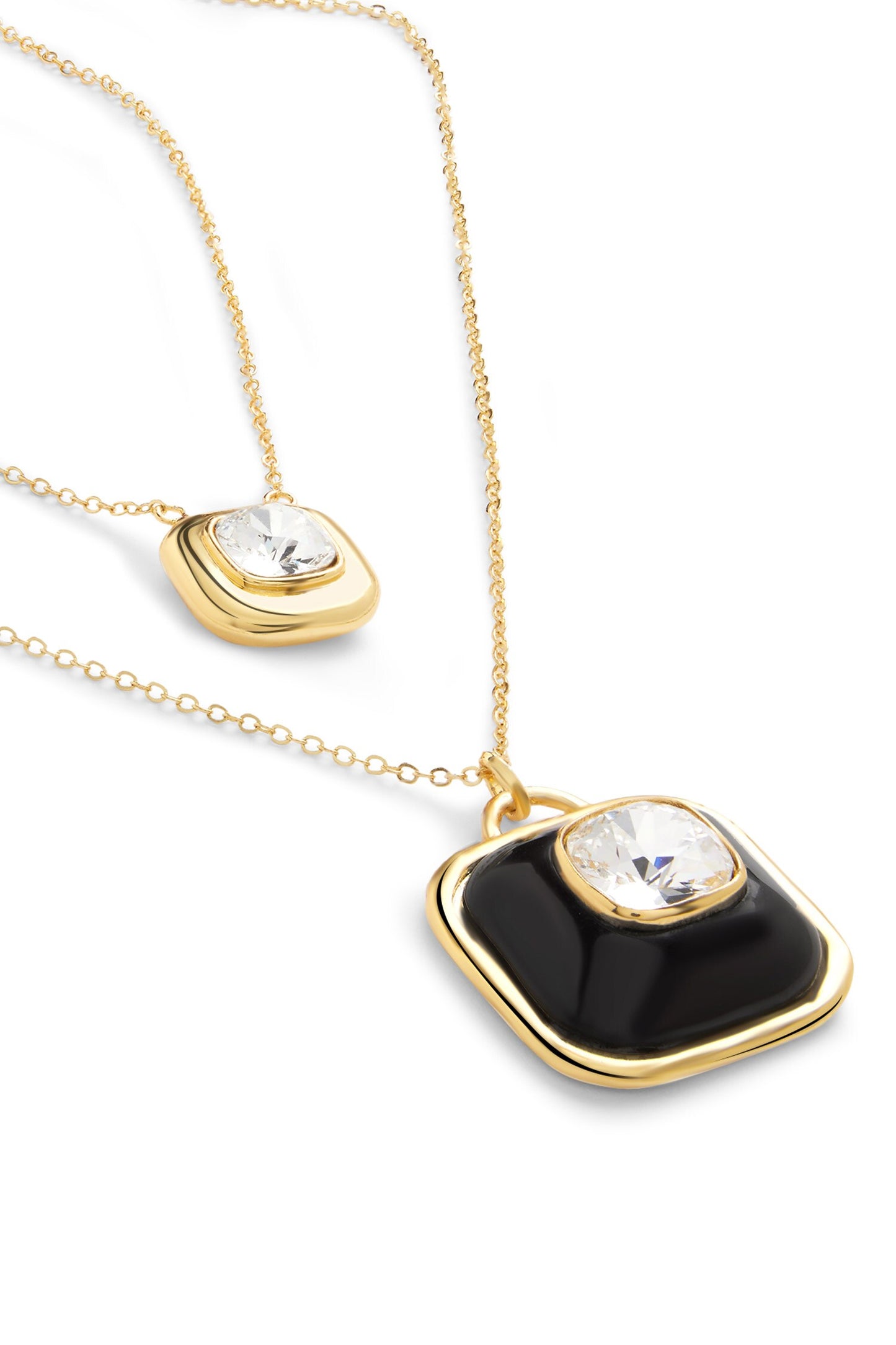 Layered Medallion Necklace 