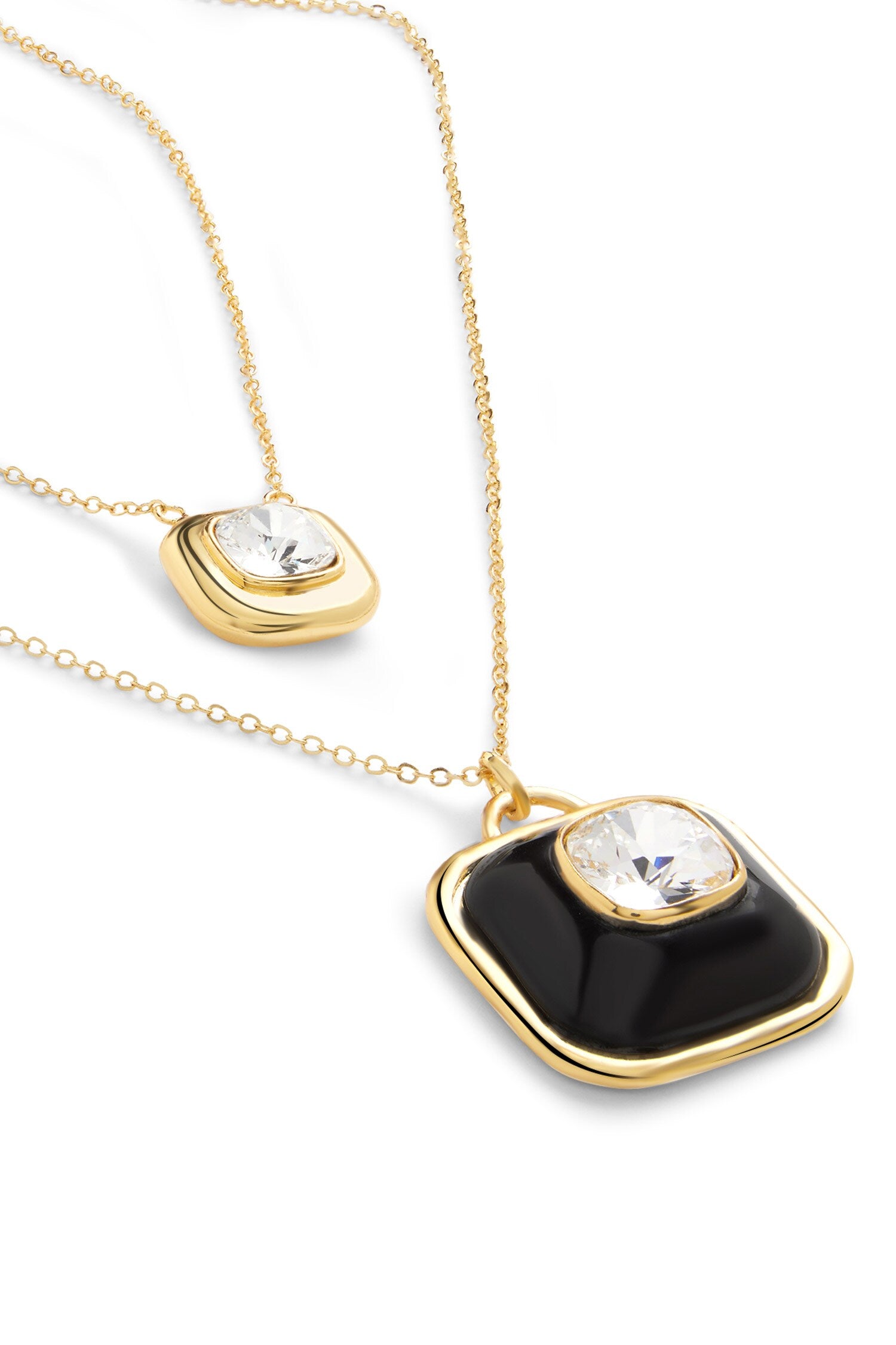 Layered Medallion Necklace 