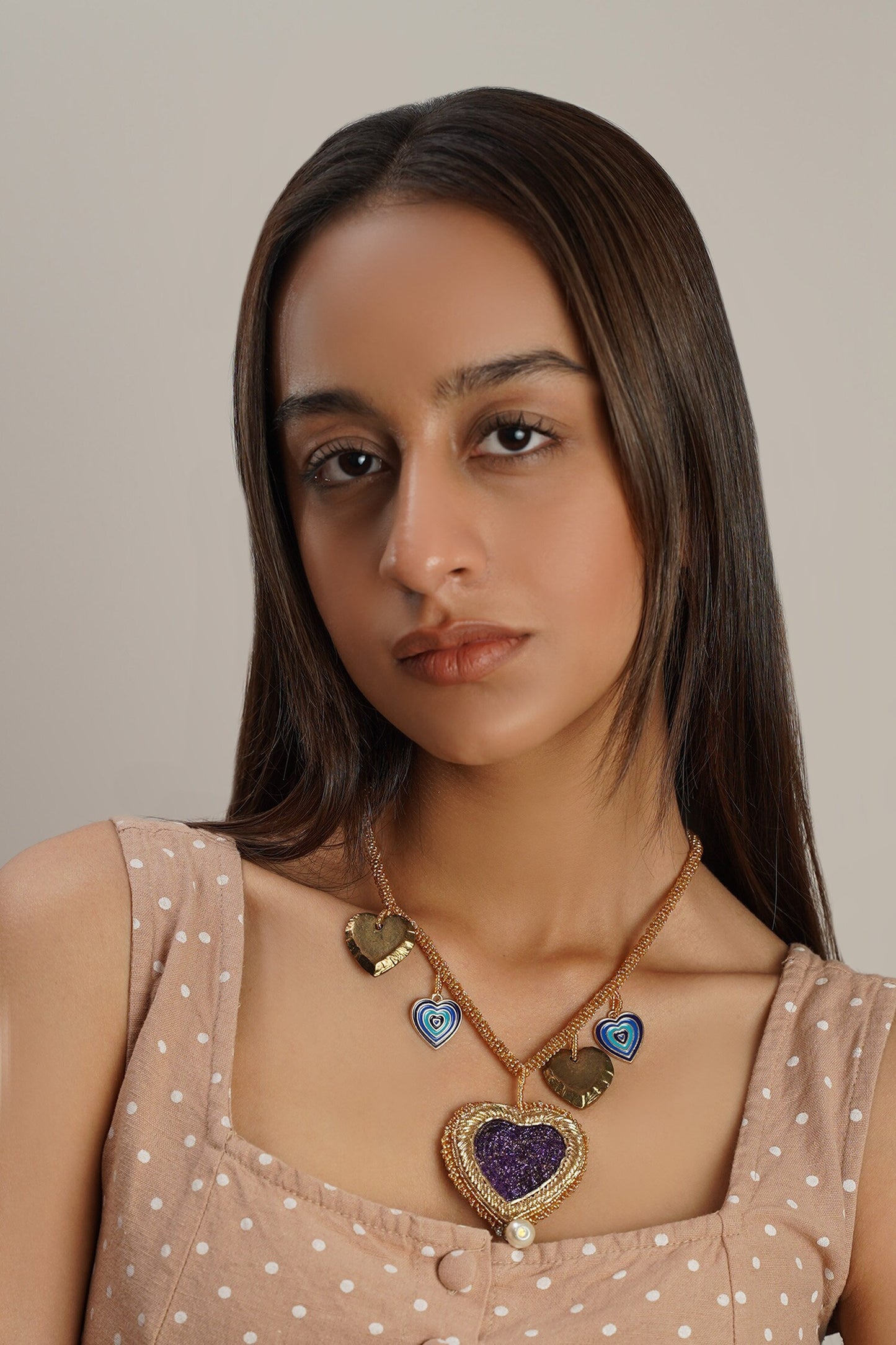 Mera Dil Heart Pendant Necklace 
