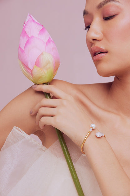 Nova Stone Embellished Wrap Cuff 