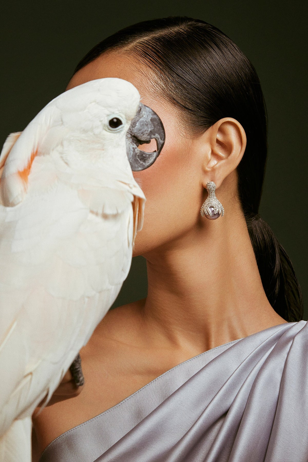 Zing Stone Studded Drop Earrings 