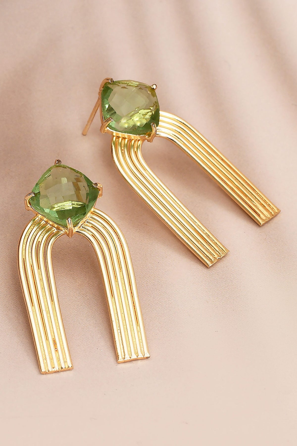 Kundan Jadau Embellished Dangler Earrings 