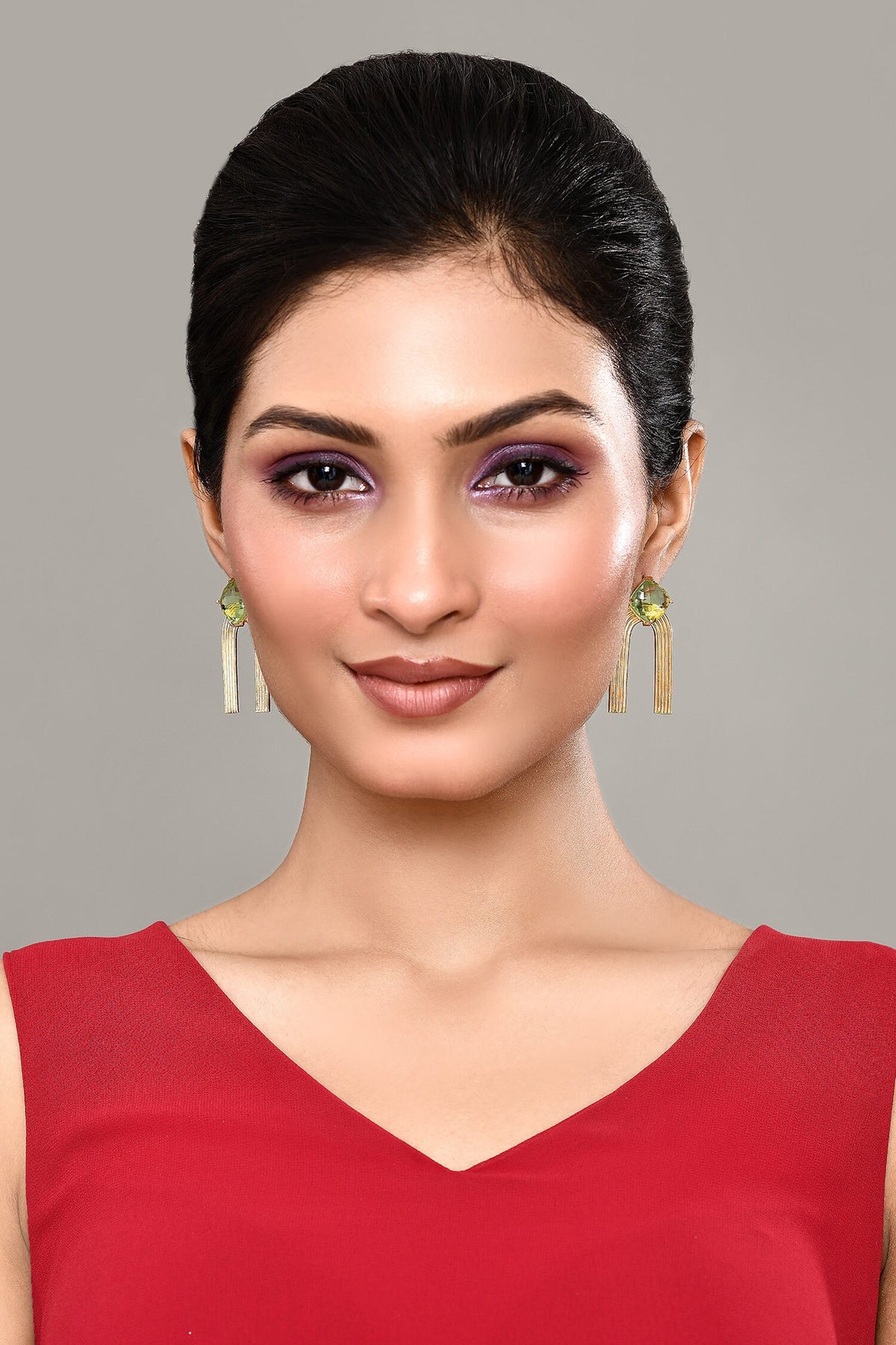 Kundan Jadau Embellished Dangler Earrings 