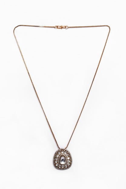 Embellished Pendant Necklace Set 