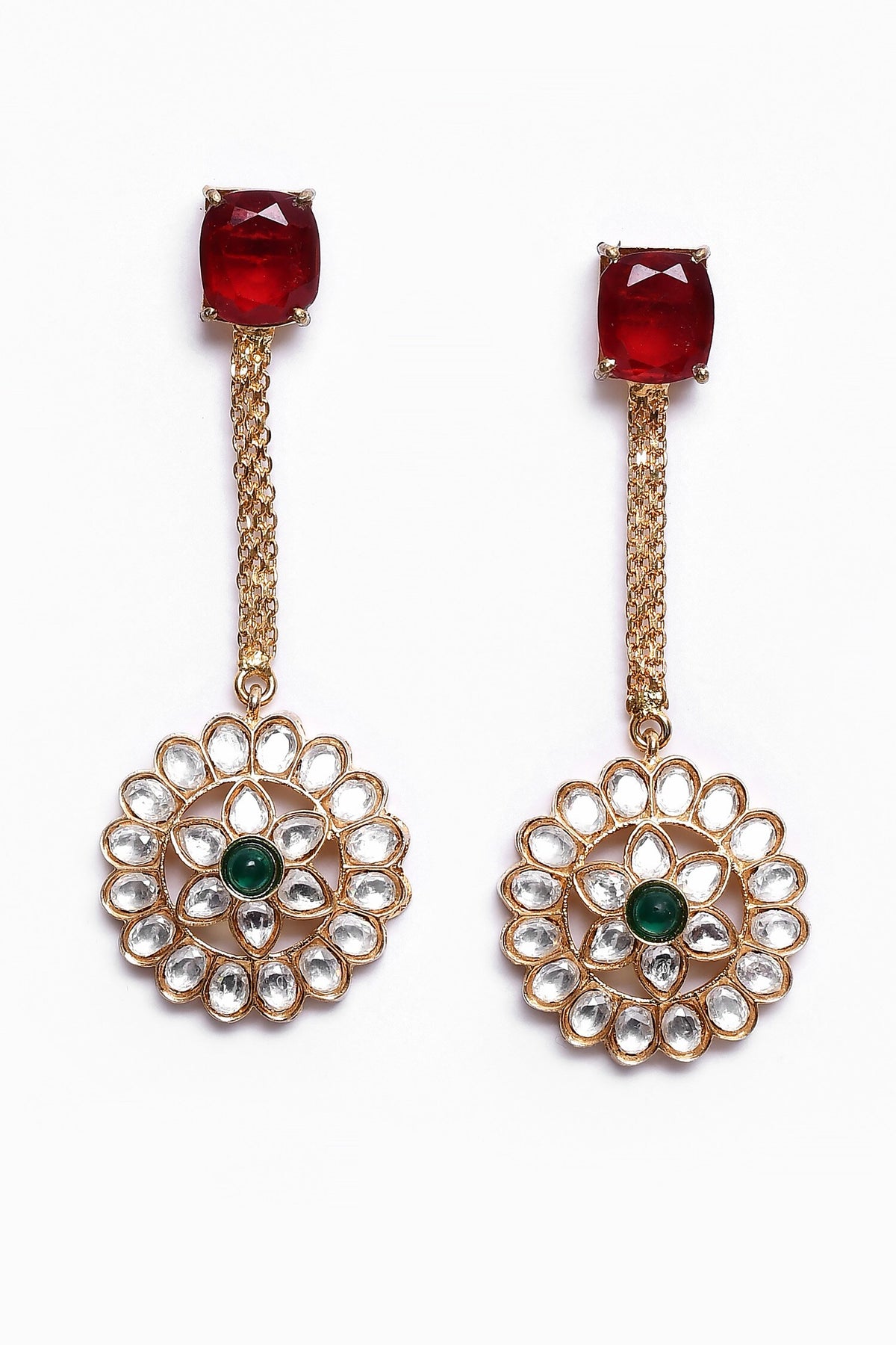 Embellished Pendant Necklace Set 