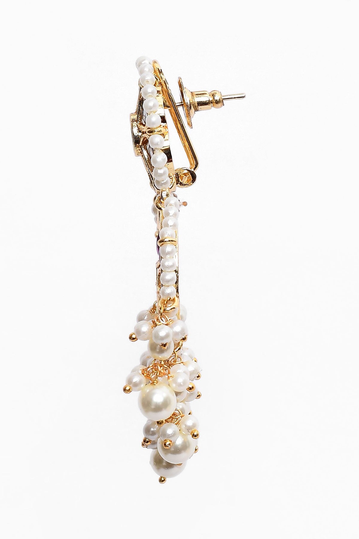 Noor Kundan Embellished Chandbalis 