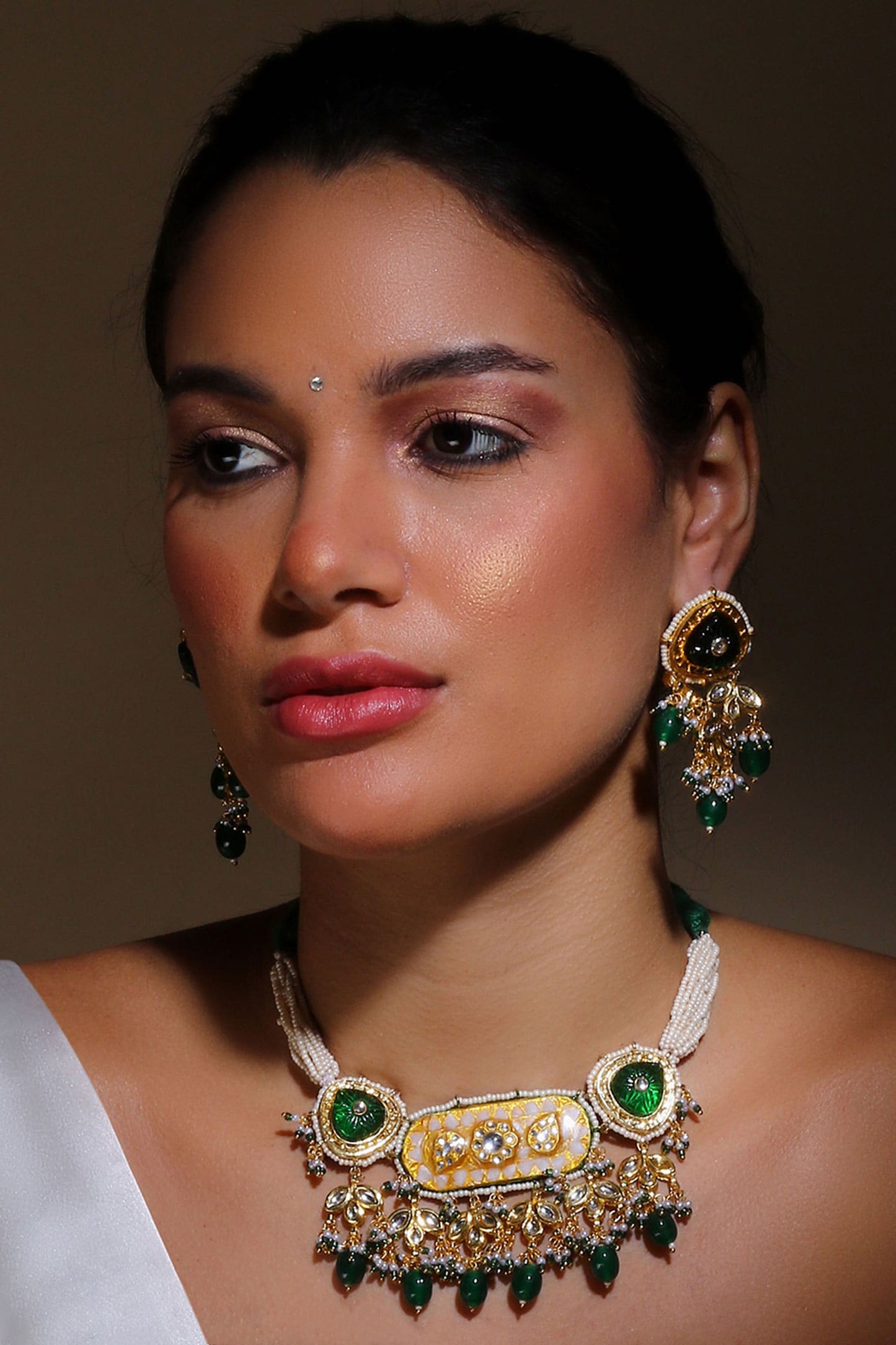 Meenakari Embellished Necklace 