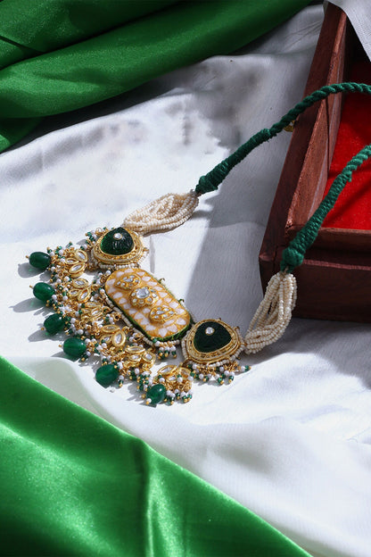 Meenakari Embellished Necklace 