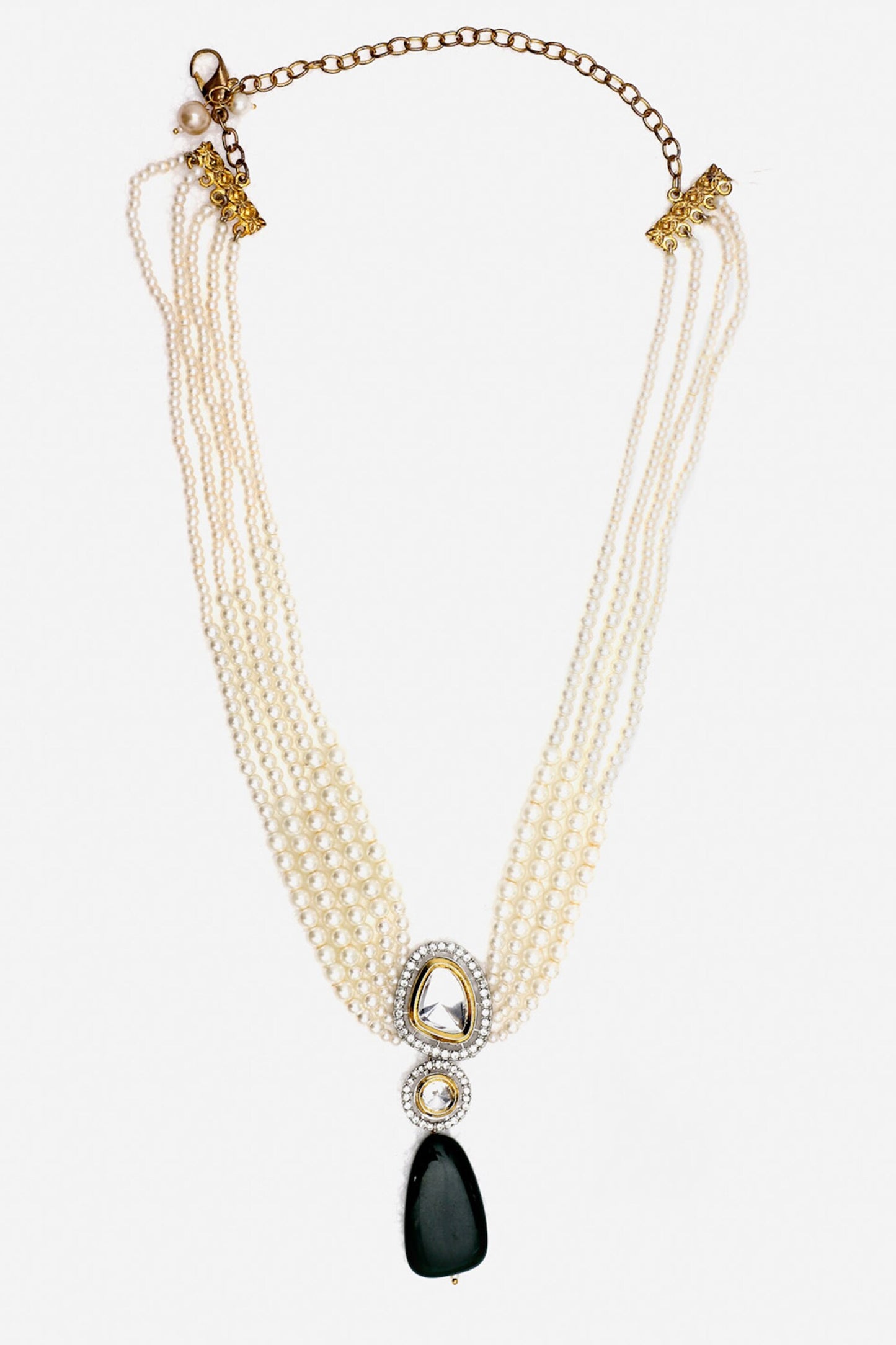 American Diamon Layered Necklace 