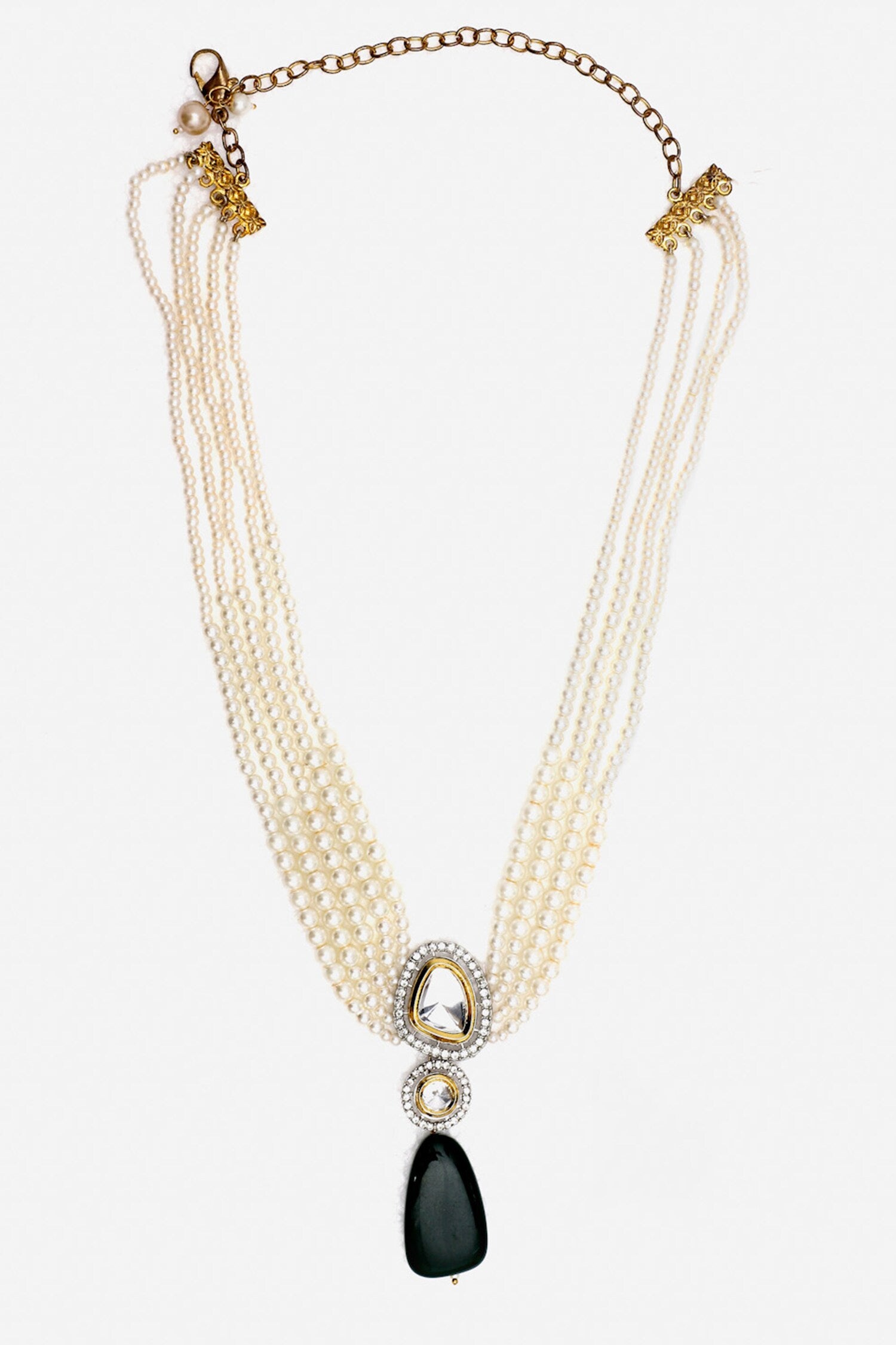 American Diamon Layered Necklace 