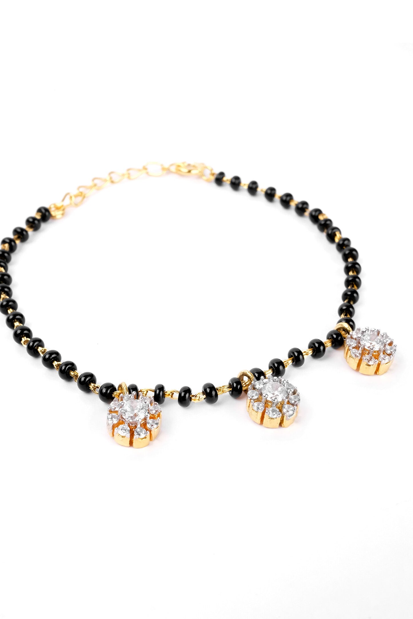 Cubic Zirconia Embellished Bracelet 