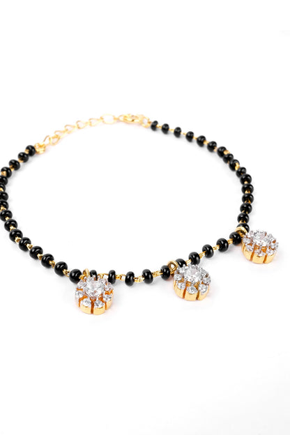 Cubic Zirconia Embellished Bracelet 