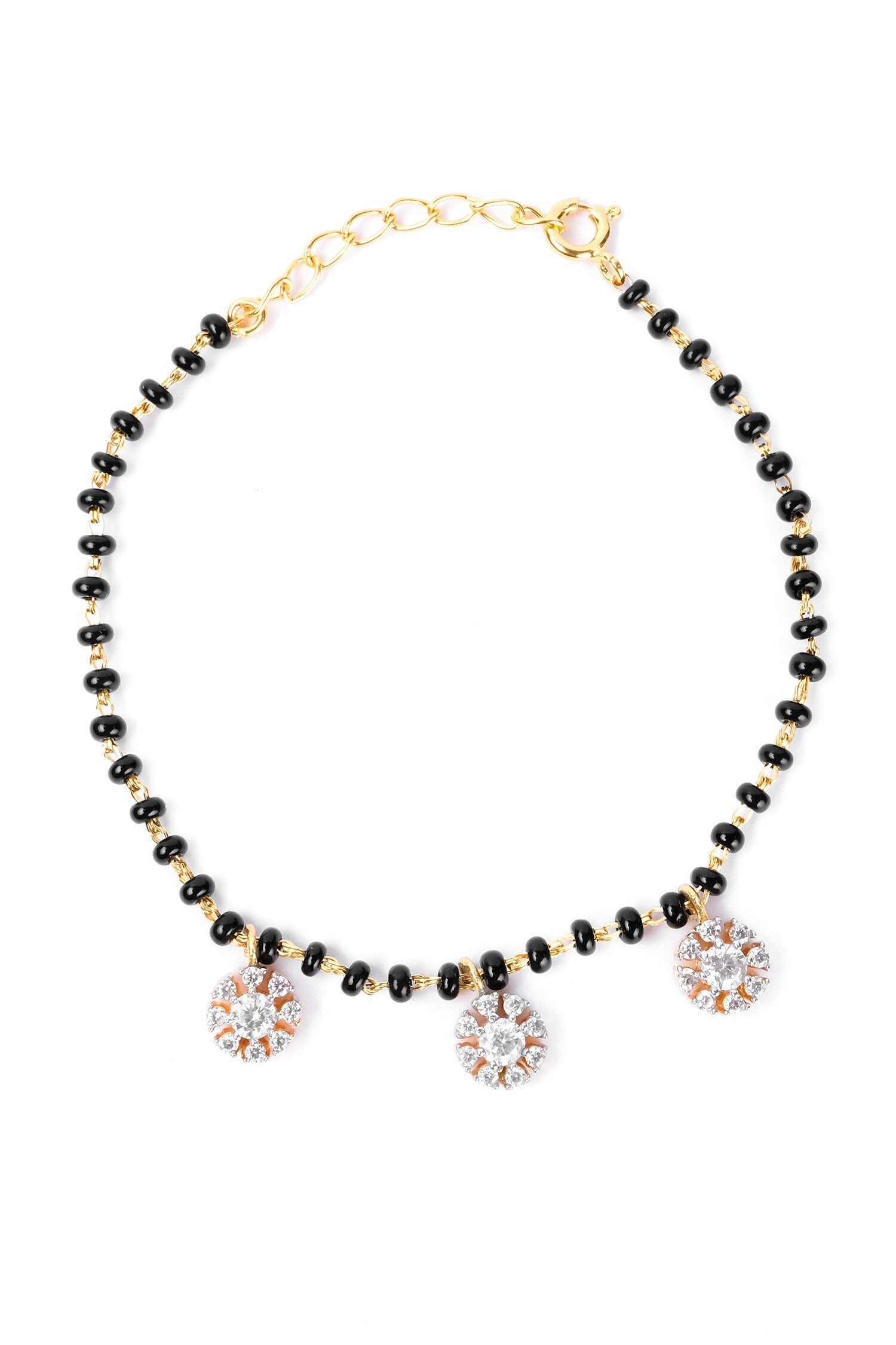 Cubic Zirconia Embellished Bracelet 