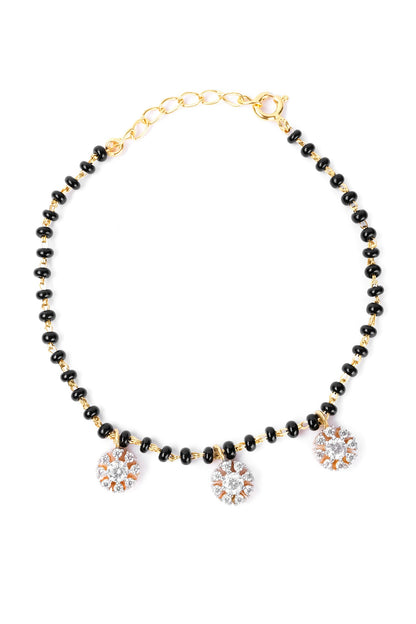 Cubic Zirconia Embellished Bracelet 