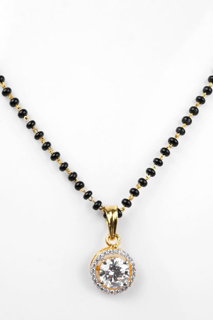 Cubic Zirconia Embellished Mangalsutra 