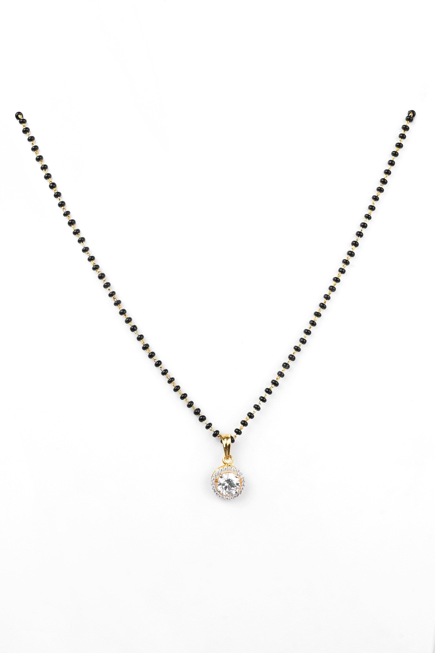 Cubic Zirconia Embellished Mangalsutra 