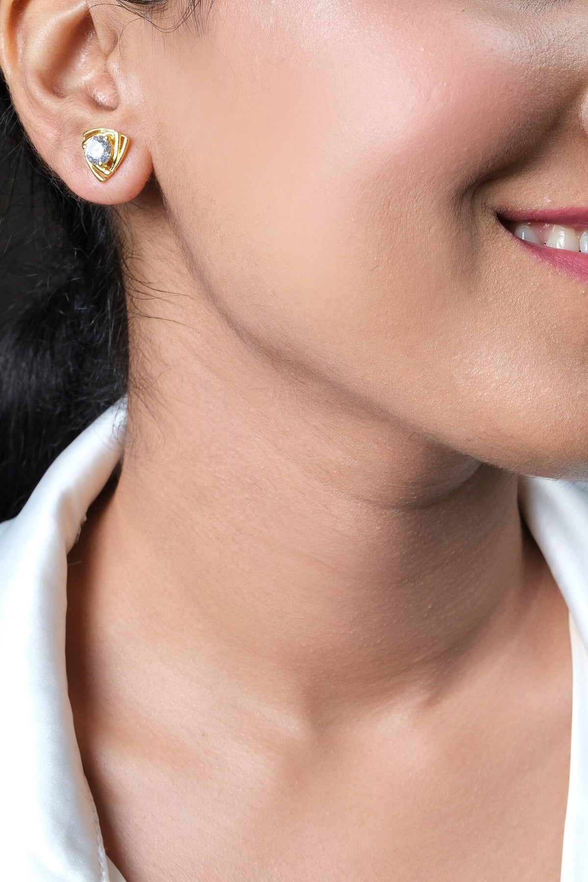 Cubic Zirconia Embellished Studs 