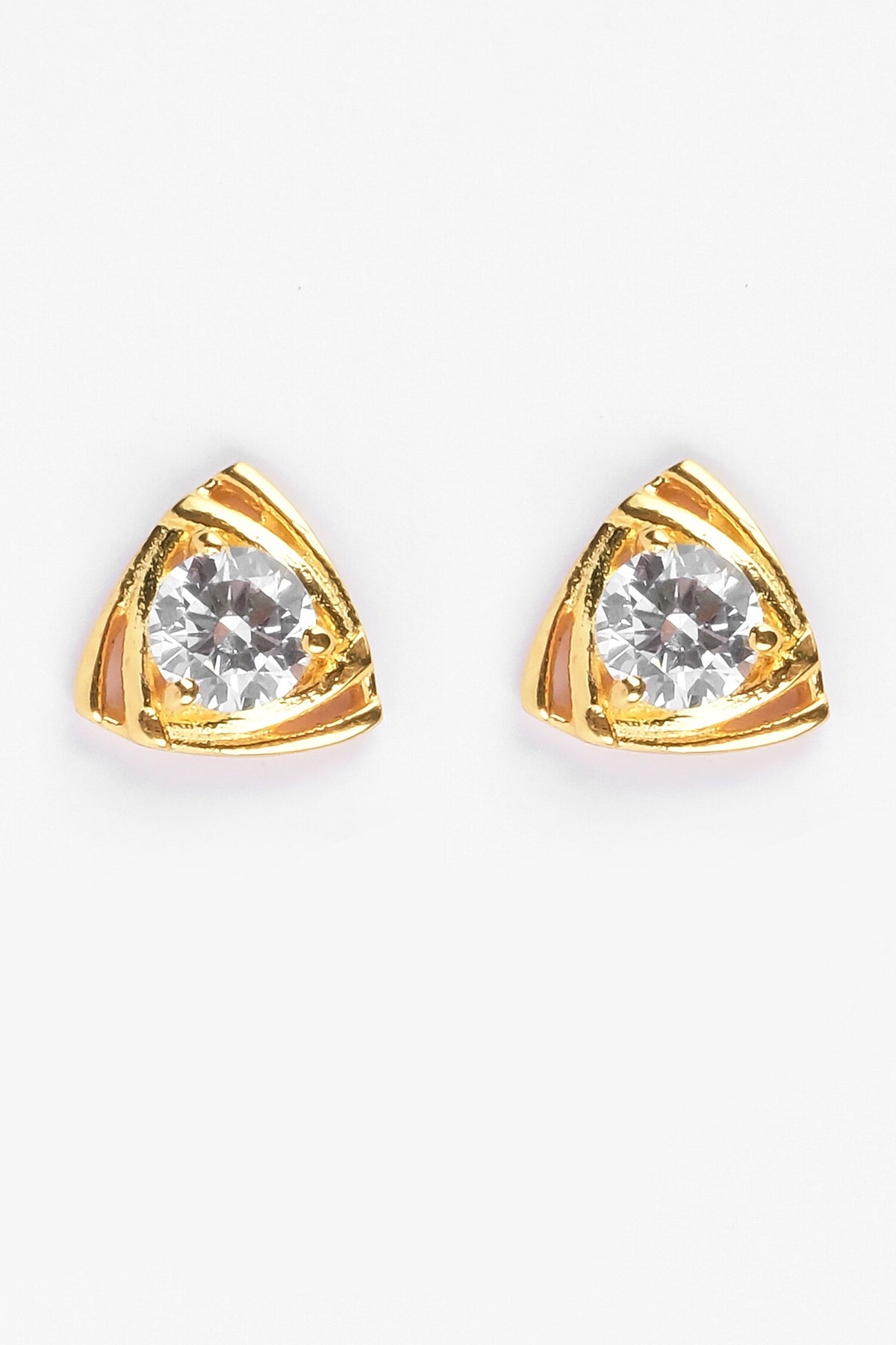 Cubic Zirconia Embellished Studs 