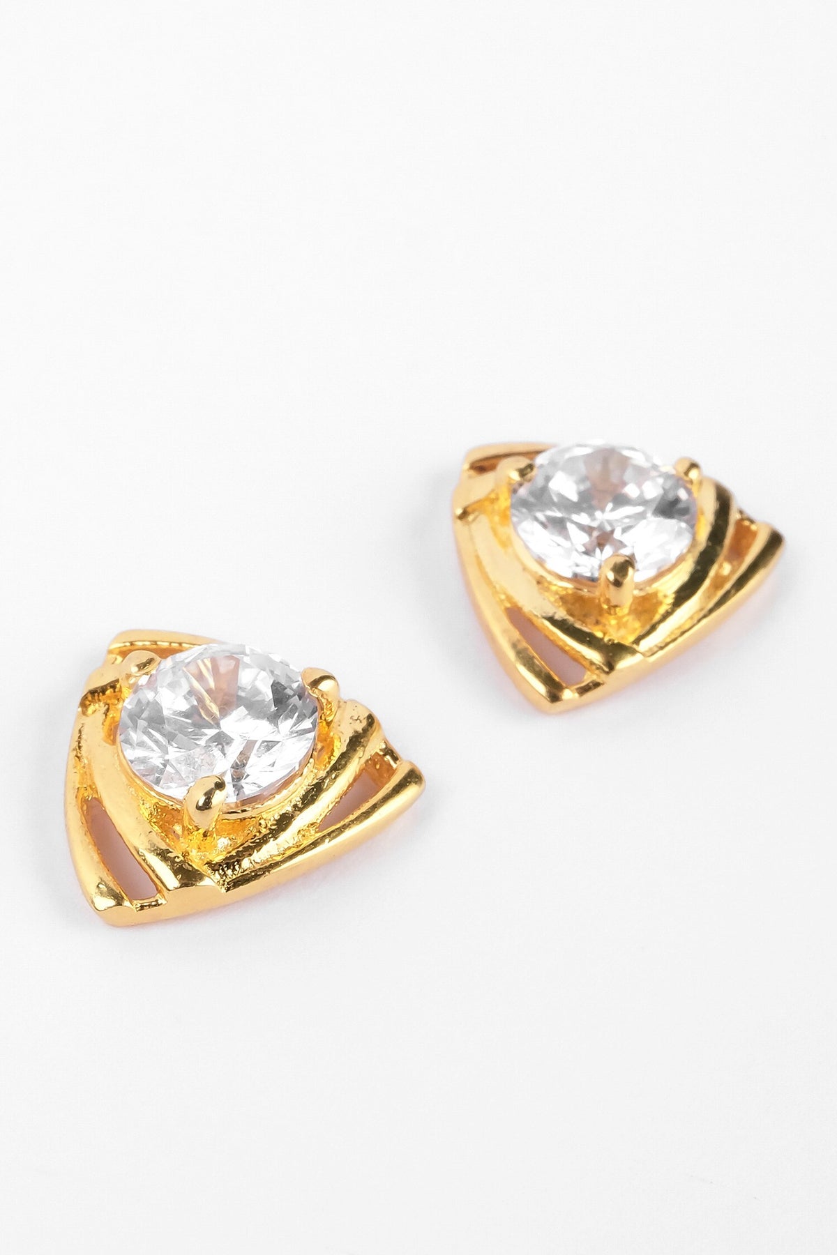 Cubic Zirconia Embellished Studs 