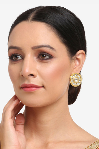 Kundan Embellished Studs 