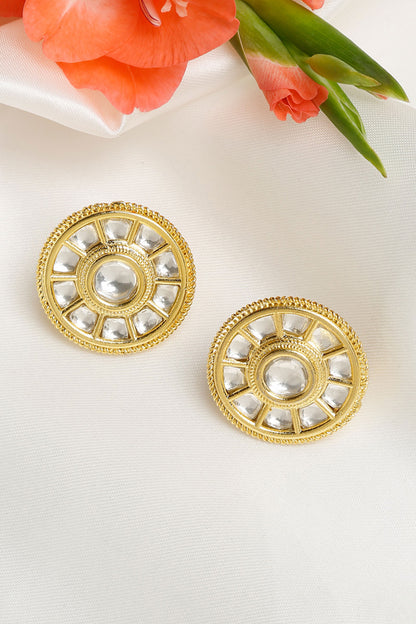 Kundan Embellished Studs 