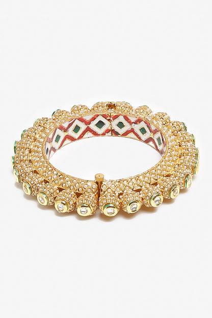 Pearl Embellished Bangle 